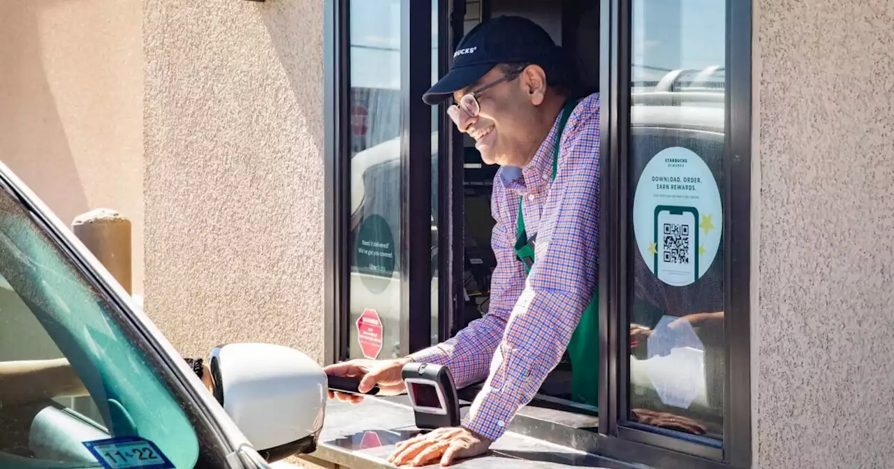 Starbucks’ new CEO says he’ll work as a barista once a month