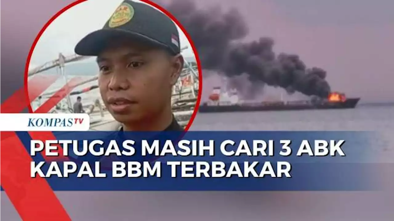 Kapal Pengangkut BBM Pertamina Terbakar di Dekat Terminal BBM Ampenan, 14 ABK Berhasil Diselamatkan