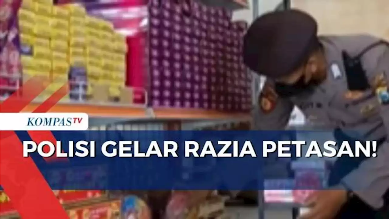 Polisi Gelar Razia & Edukasi Bahaya Petasan di Blitar Kota!