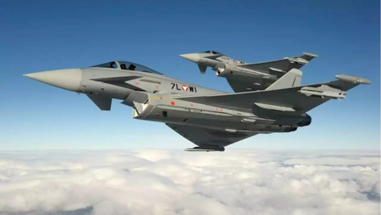 Eurofighter-Piloten trainieren in Allentsteig