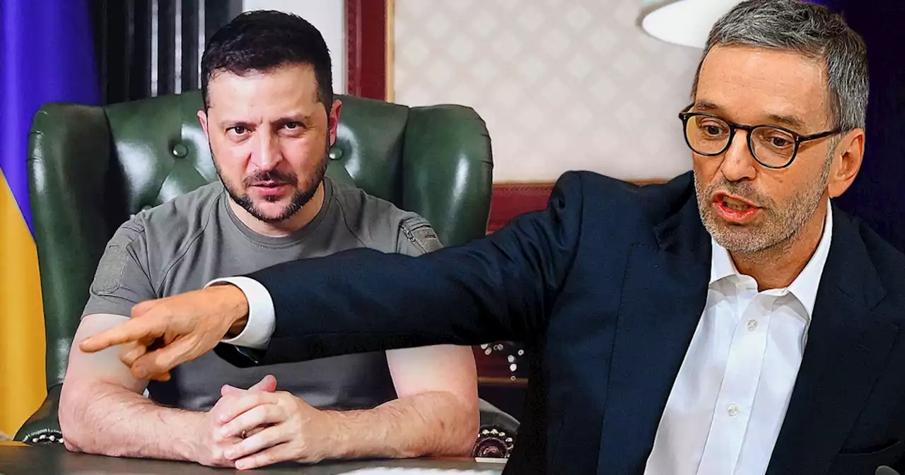 Selenskyj-Rede treibt Kickl auf die Barrikaden