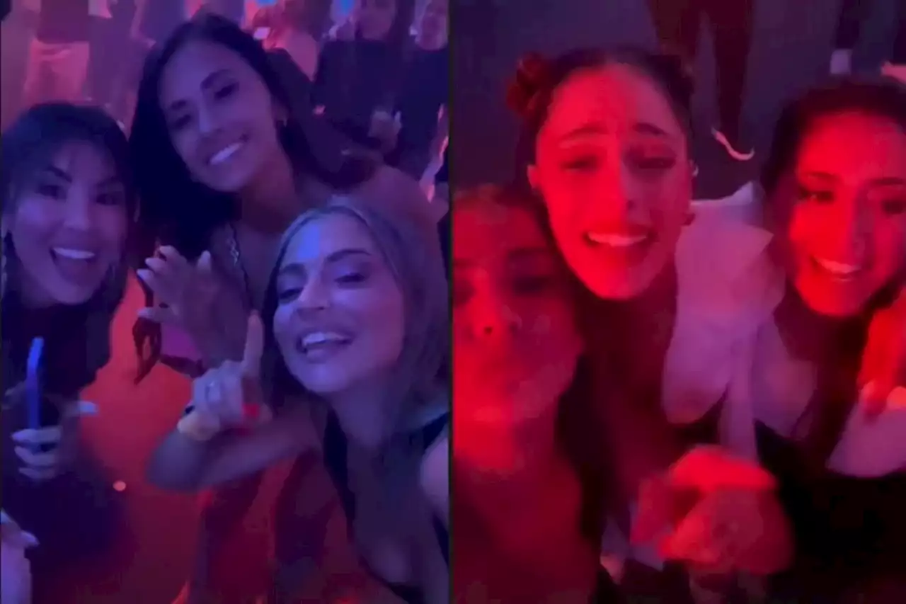 La fiesta de los campeones: la canción que Antonela Roccuzzo y Tini Stoessel cantaron juntas sobre el escenario