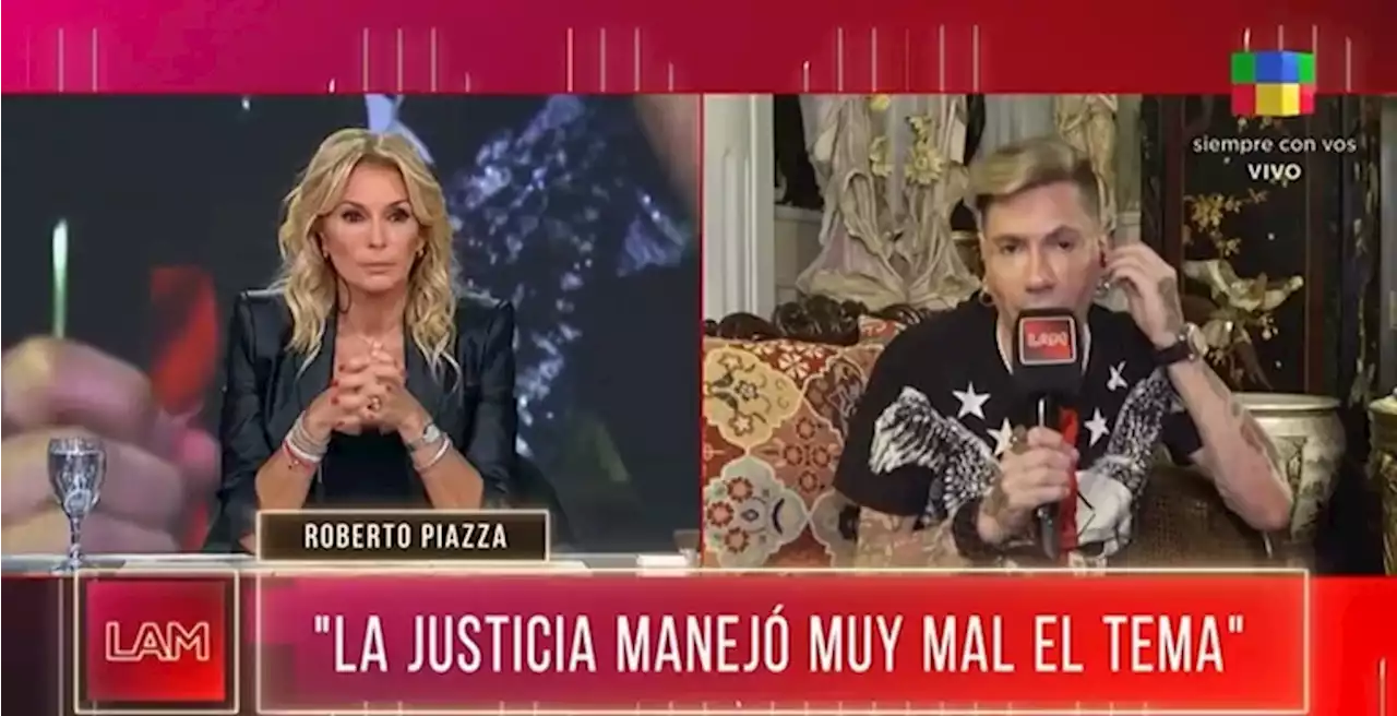 Roberto Piazza contó que habló con Jey Mammon y fue tajante al opinar sobre la denuncia en su contra