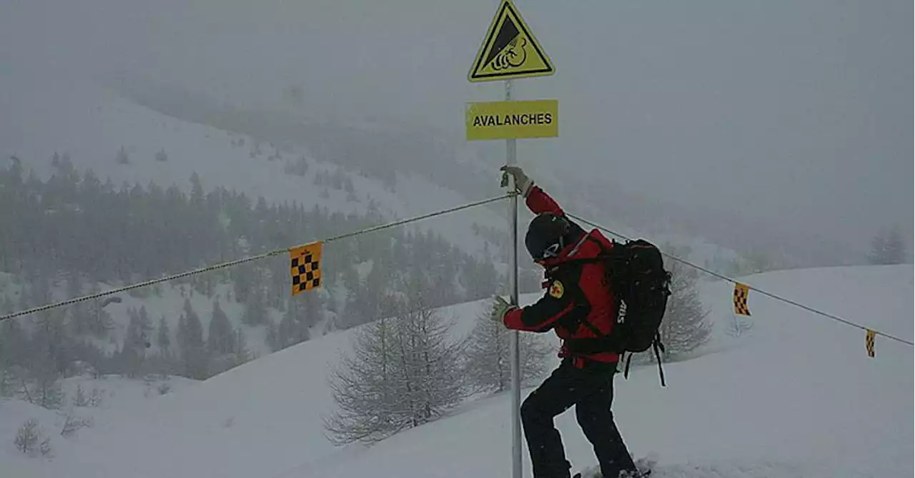 Le risque Avalanche est marqué en Ubaye