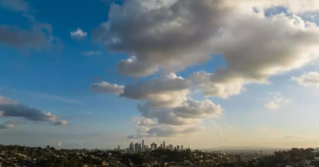 Strong winds expected to continue in L.A. County until late Sunday; more rain this week