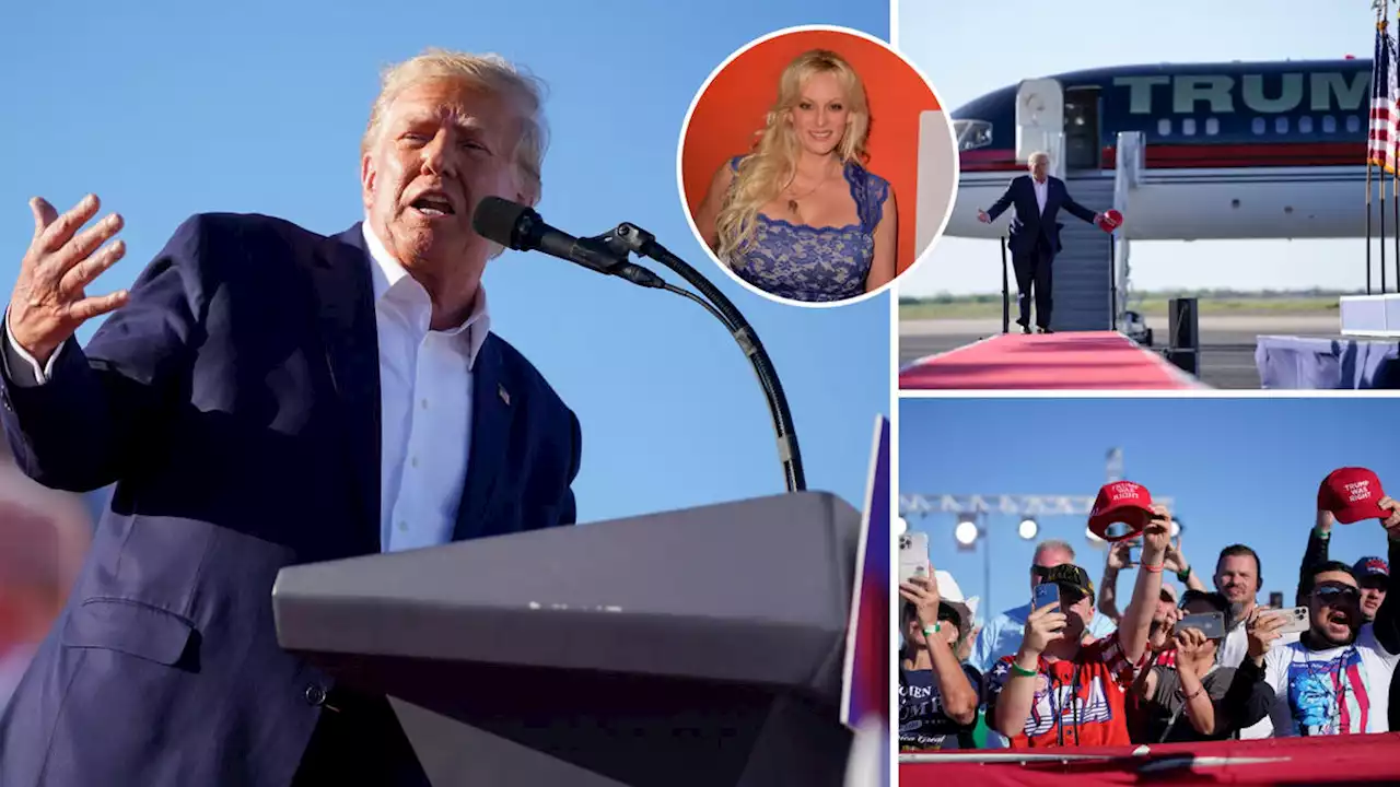 Trump slams court cases, 'horse face' Stormy Daniels, and 'rigged' election in Waco mega-rally