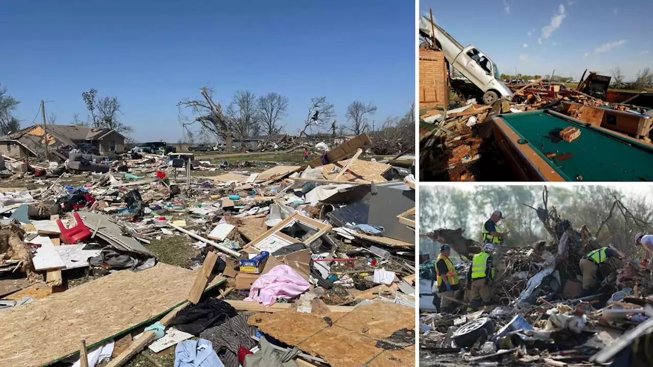 At least 26 dead after devastating tornado rips through southern US states levelling buildings and knocking out power