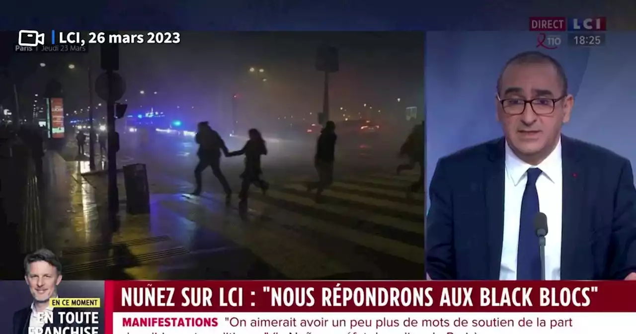 Mobilisation du 28 mars : à peu près le «même dispositif» sécuritaire que jeudi dernier prévu à Paris, indique Laurent Nuñez