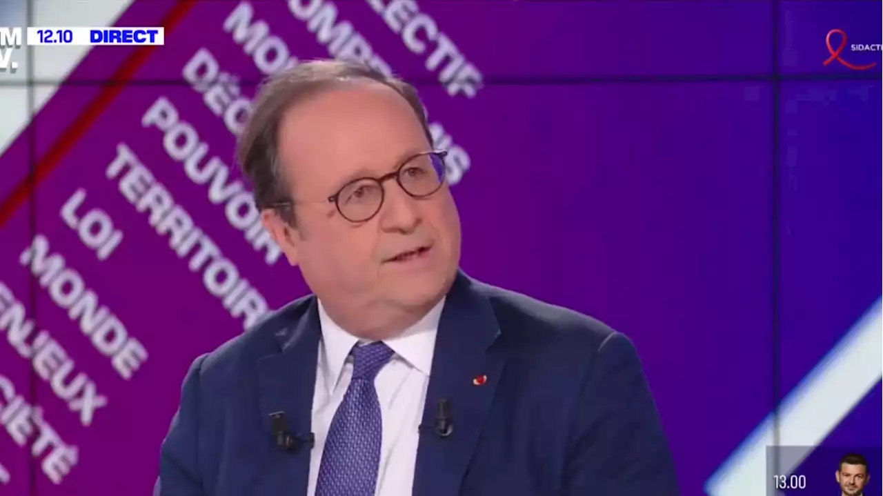 François Hollande accuse Emmanuel Macron d’avoir « exacerbé» les tensions