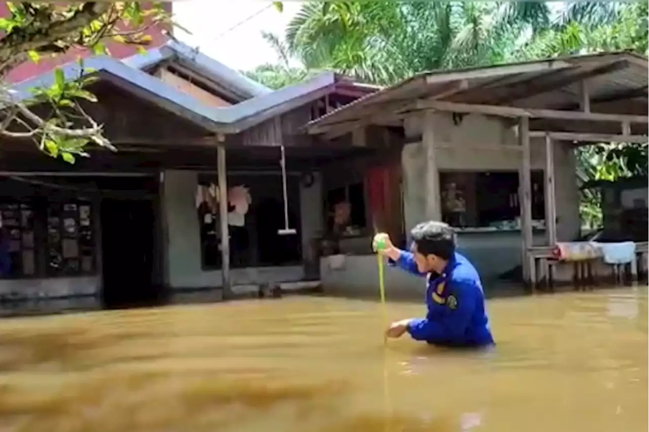 Banjir Tinggi Terjang Ketapang Kalbar, Warga Lima Dusun Terisolasi