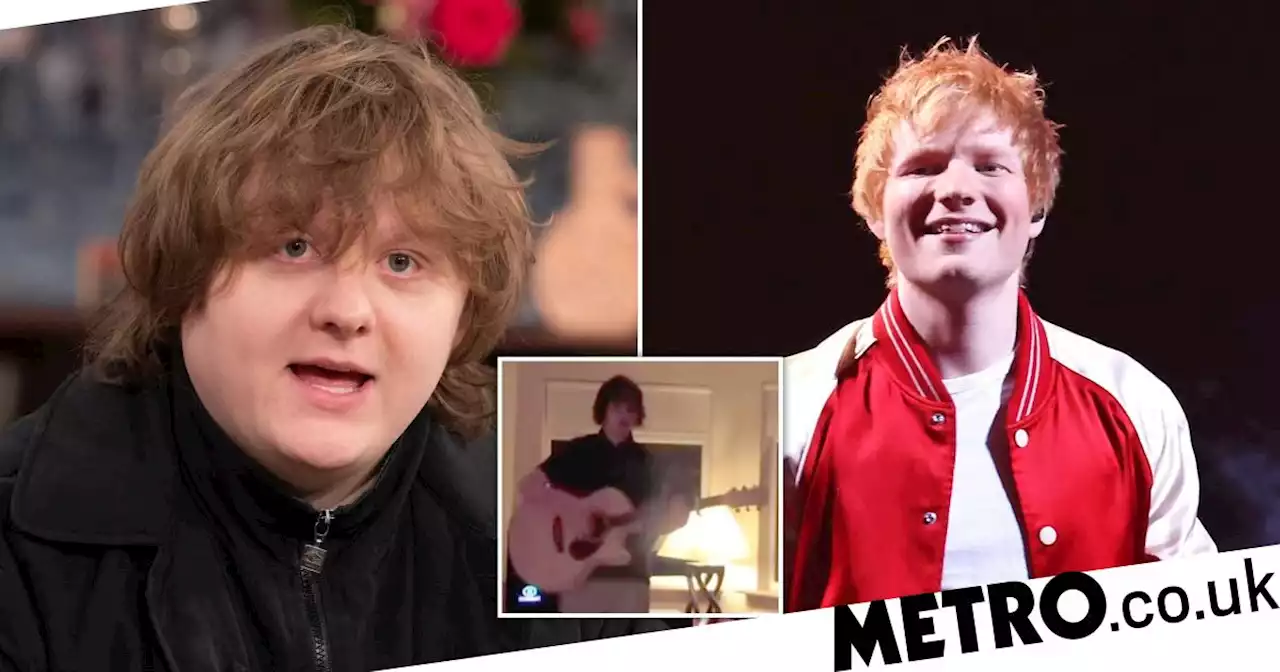 Lewis Capaldi shares sweet clip playing Ed Sheeran song after Ed plays his track