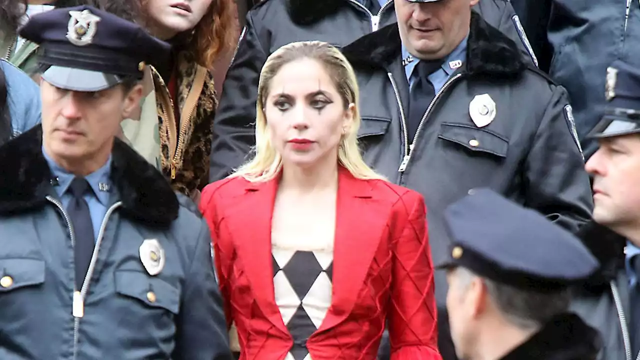 Lady Gaga im Harley-Quinn-Kostüm gesichtet