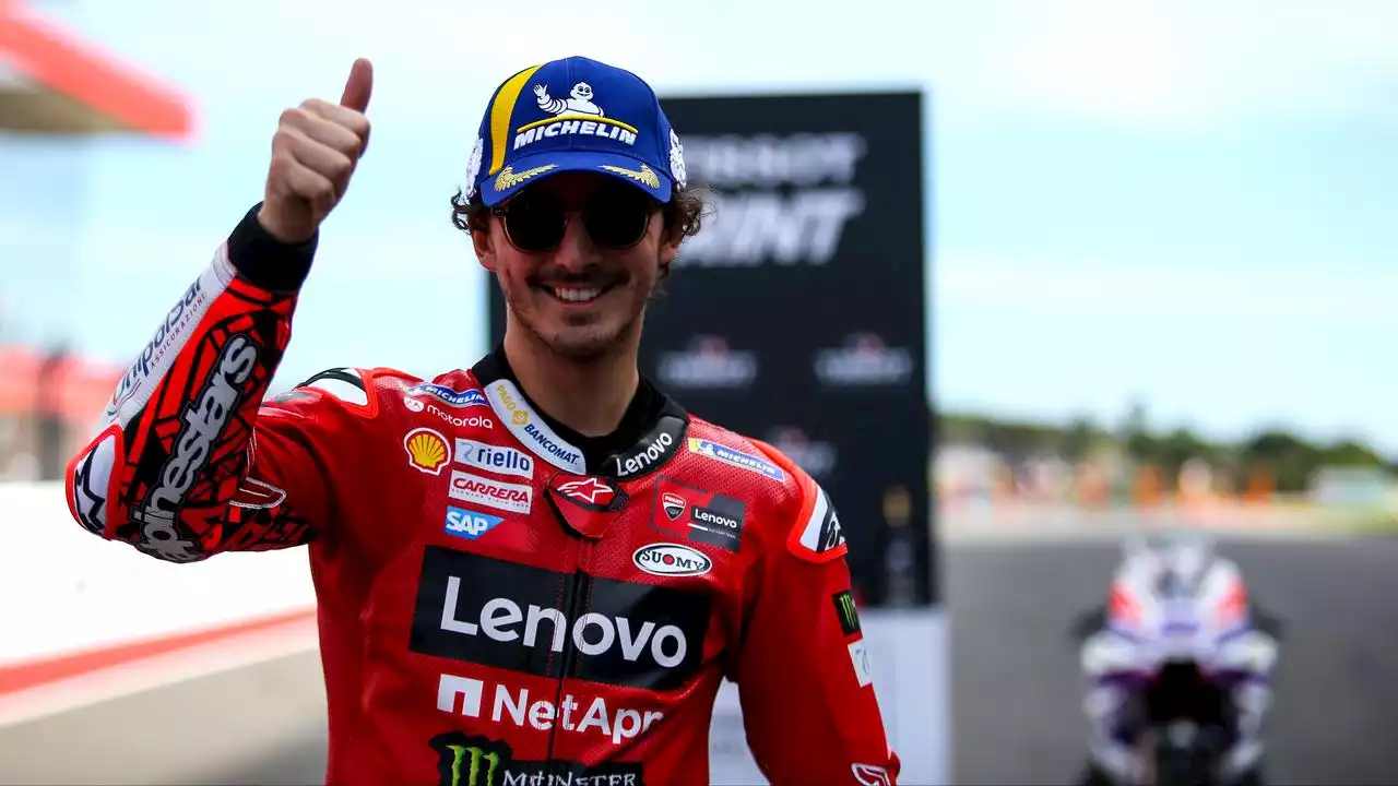 Bagnaia troeft Viñales af en wint in Portugal eerste race van MotoGP-seizoen