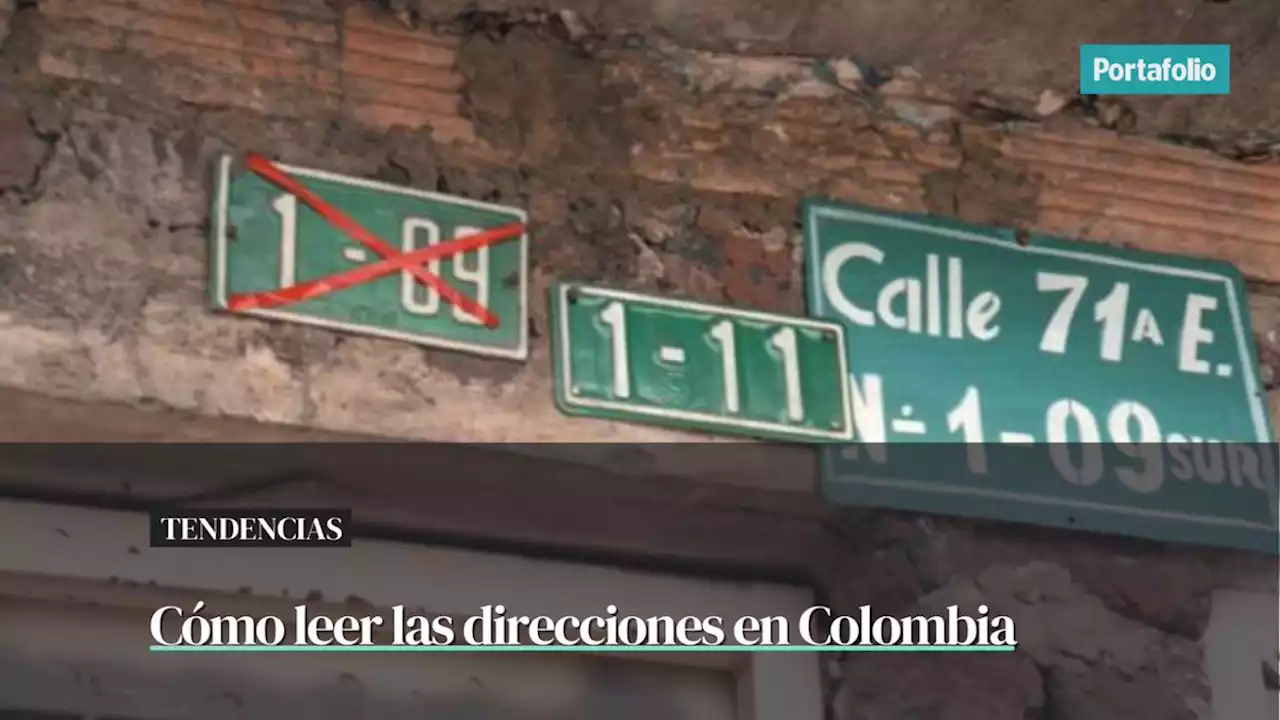 Direcciones en Colombia: qué significan los números que las componen