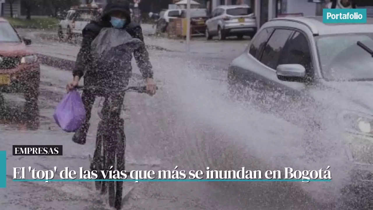 Tenga en cuenta: estas son las vías que más se inundan en Bogotá