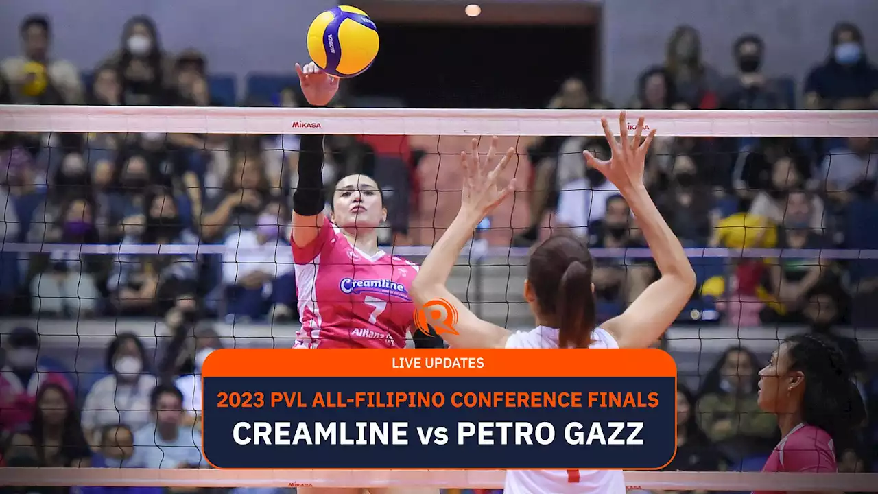 LIVE UPDATES: Creamline vs Petro Gazz – PVL All-Filipino Conference Finals, Game 1