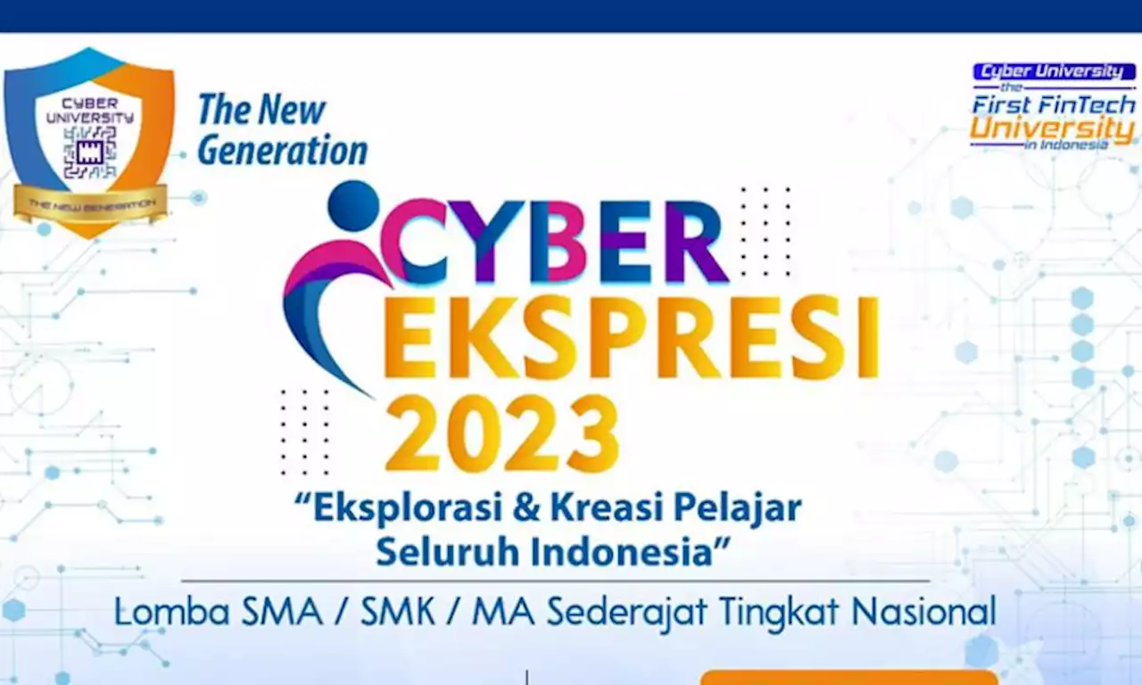 Cyber University Gelar 'Cyber Expresi 2023', Siswa Bisa Daftar Gratis |Republika Online