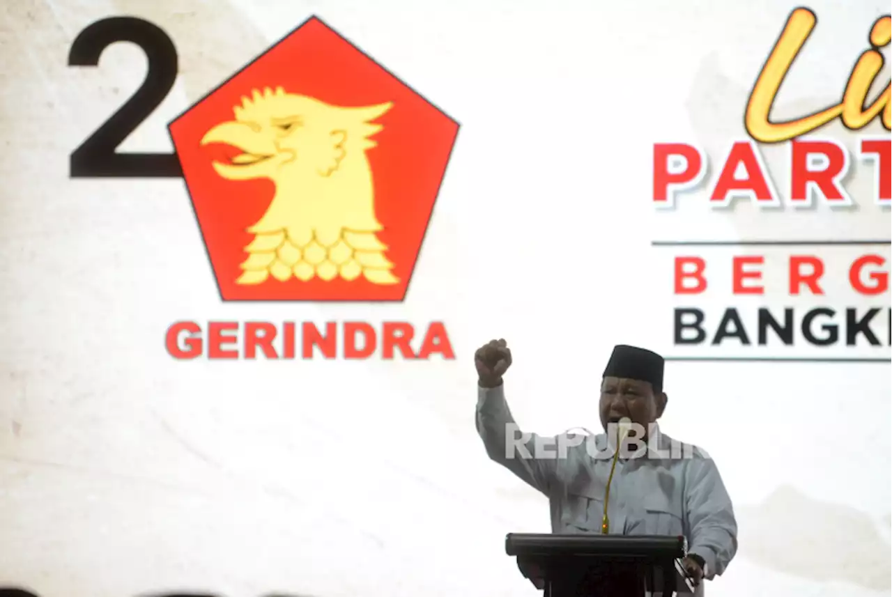 Survei: 53,6 Persen Pemilih Gerindra Ingin Prabowo Jadi Capres |Republika Online