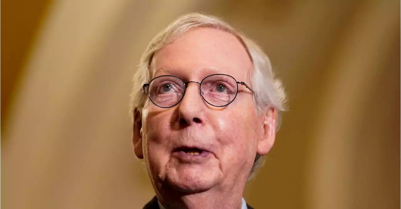 Top U.S. Republican McConnell back home after suffering concussion