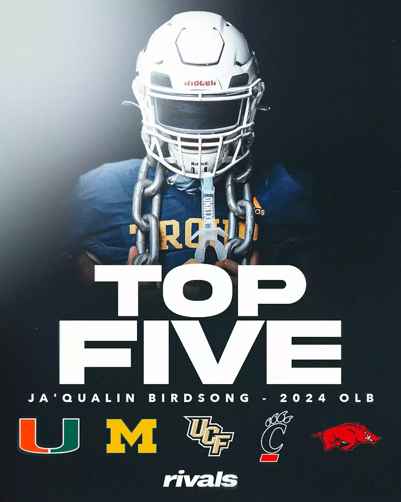 Rivals.com - Georgia four-star OLB Ja’Qualin Birdsong announces top five schools