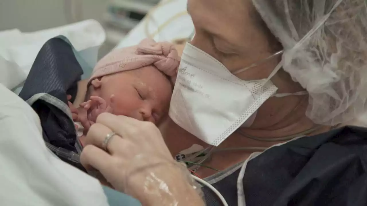 ‘The most beautiful gesture of love’: how Deborah gave birth using her own mother's womb