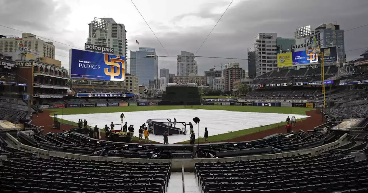 Rain in forecast for Padres opening day