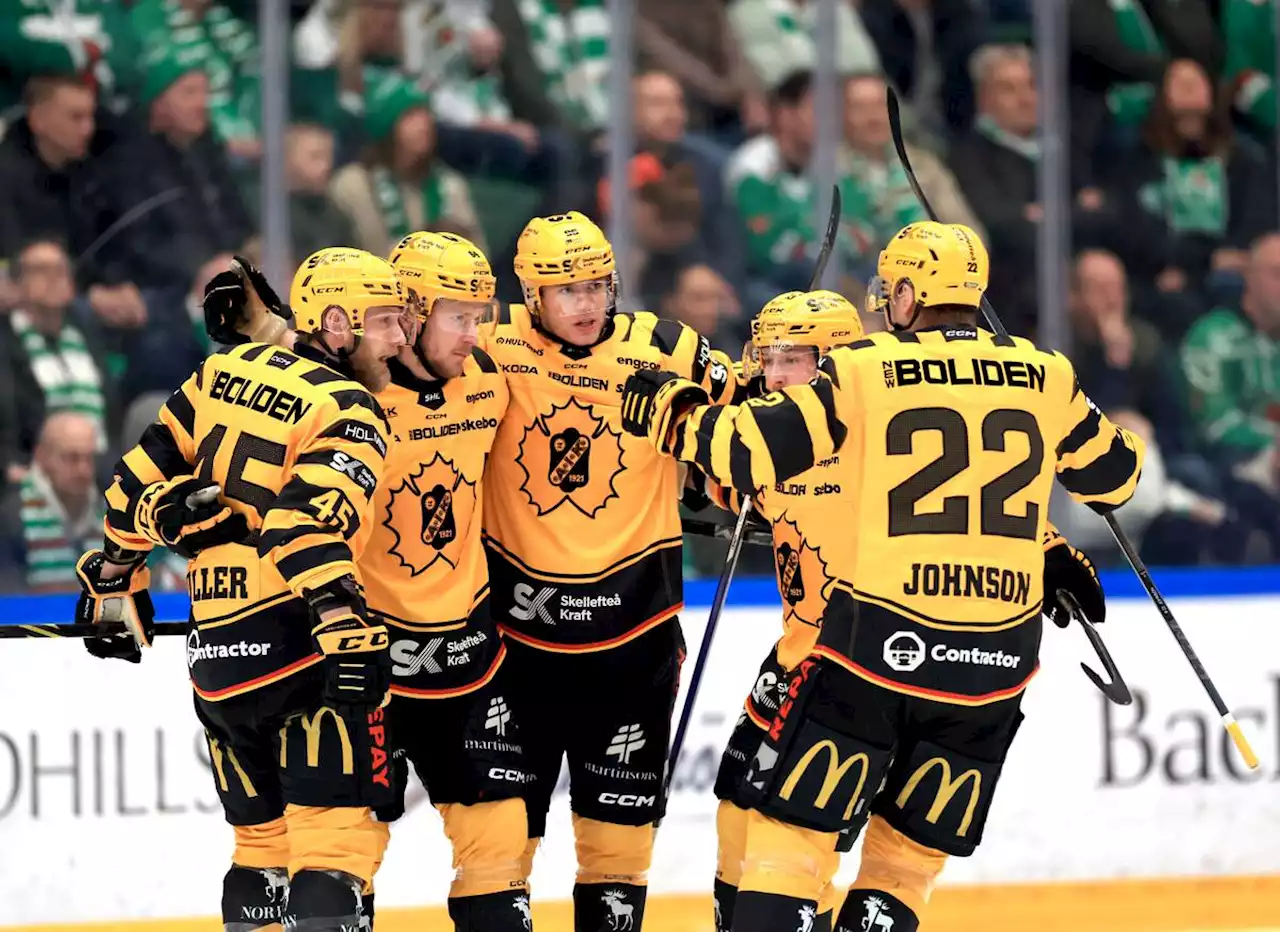 Ishockey: Skellefteå till semifinal efter att ha malt ner Rögle