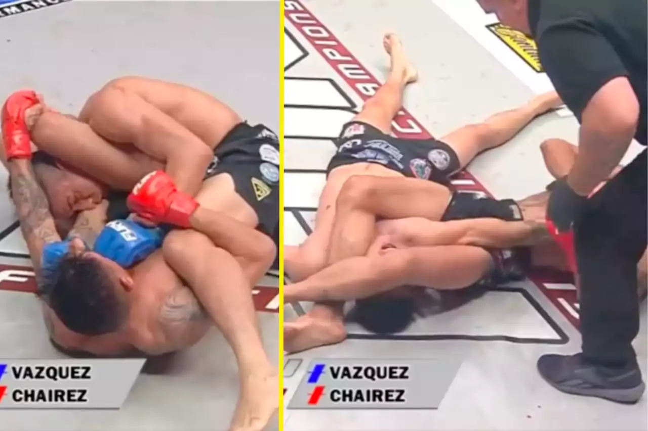 Watch terrifying moment referee fails to stop MMA bout despite fighter being unconscious