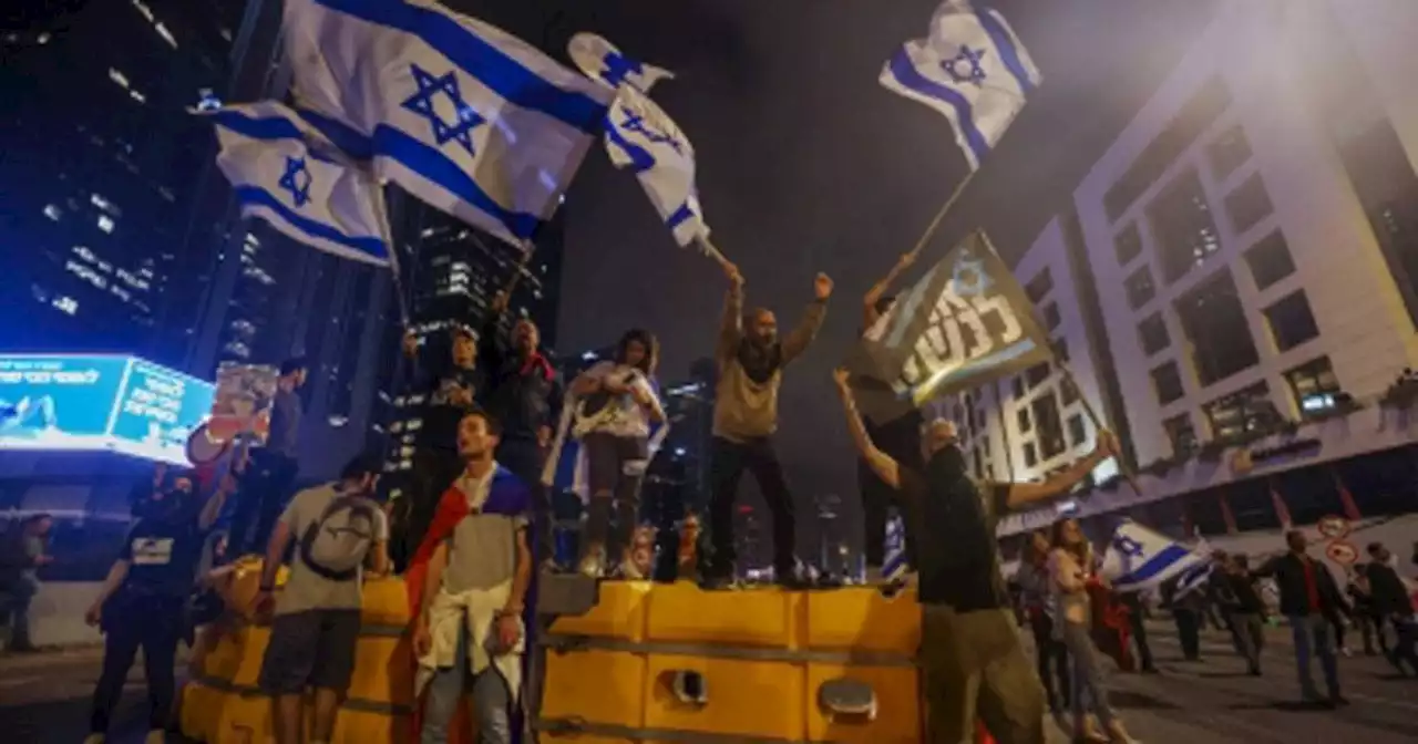 Israelis protest ahead of crunch week for justice reforms