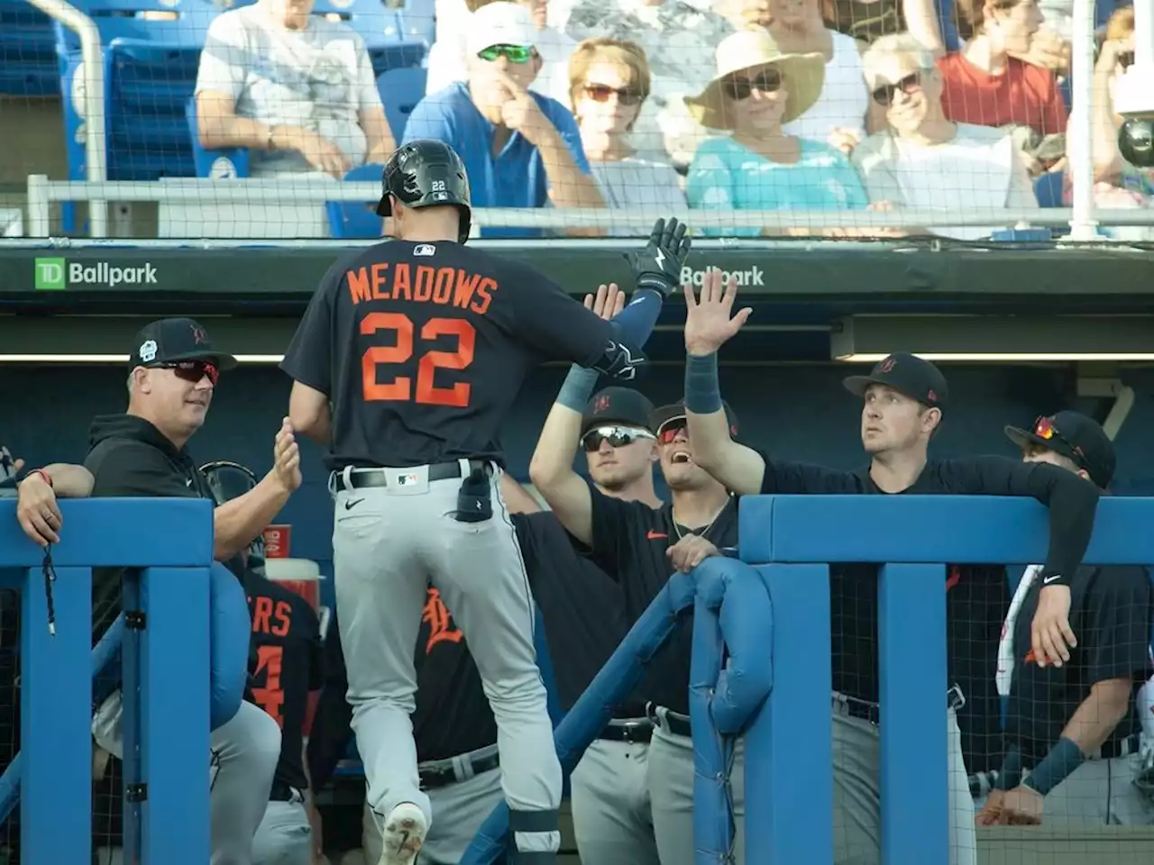 Meadows hits three-run homer, Tigers beat Jays 4-1