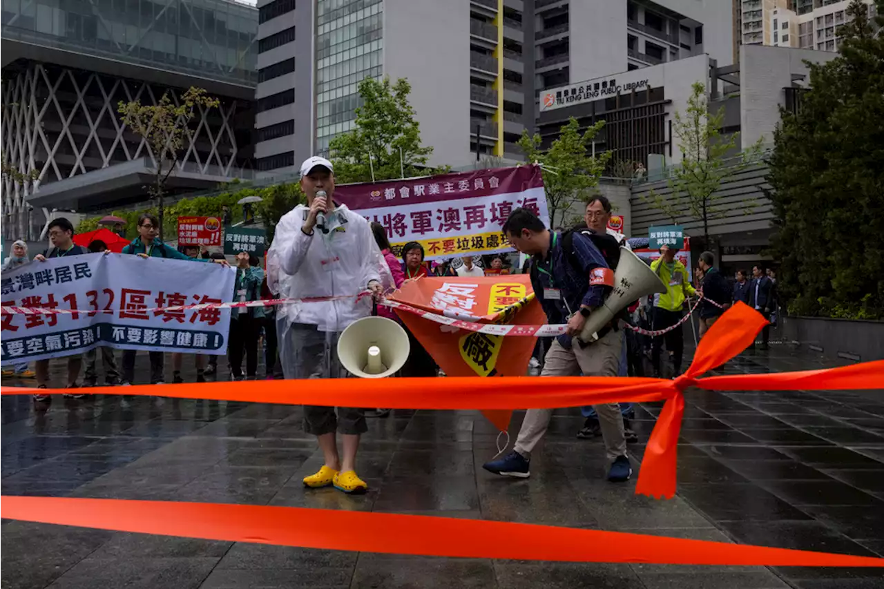 Protest Held in Hong Kong After Years of Strict COVID Rules