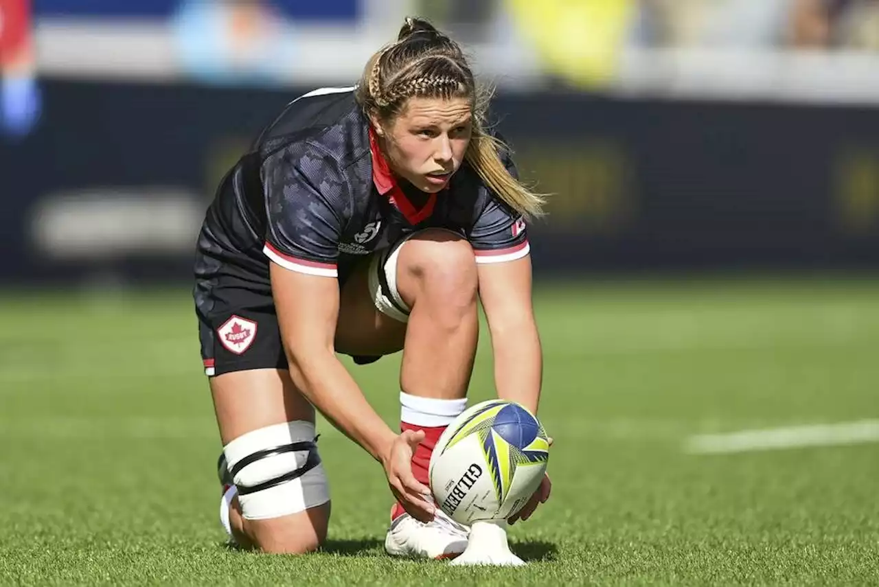 Captain De Goede of Victoria leads Canada in women's rugby Test victory over South Africa