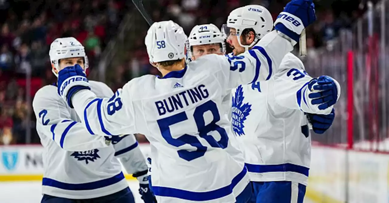 What's the focus for the Maple Leafs down the stretch?