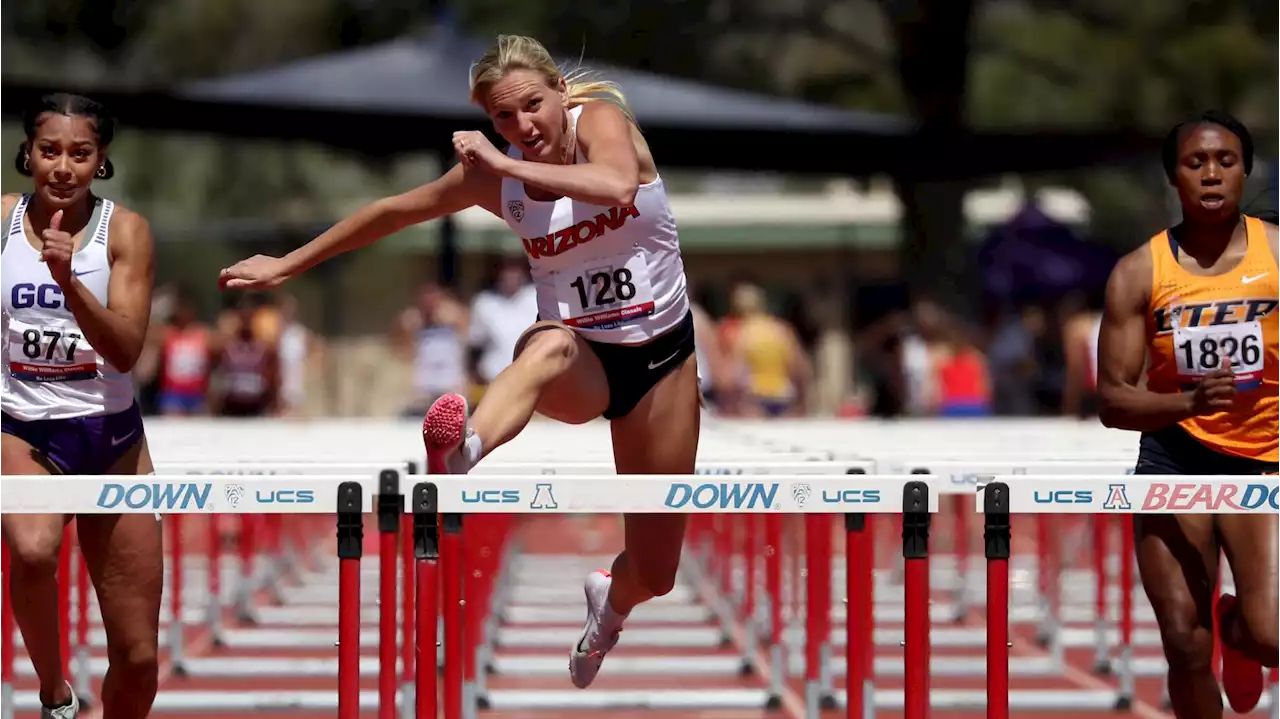 Talie Bonds steals show, claiming titles for UA on track (100 hurdles) and field (high jump) at Willie Williams Classic