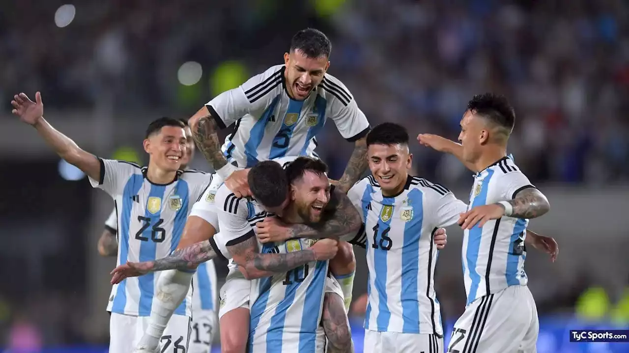 Selección Argentina, cada vez más cerca del primer puesto en el Ranking FIFA - TyC Sports