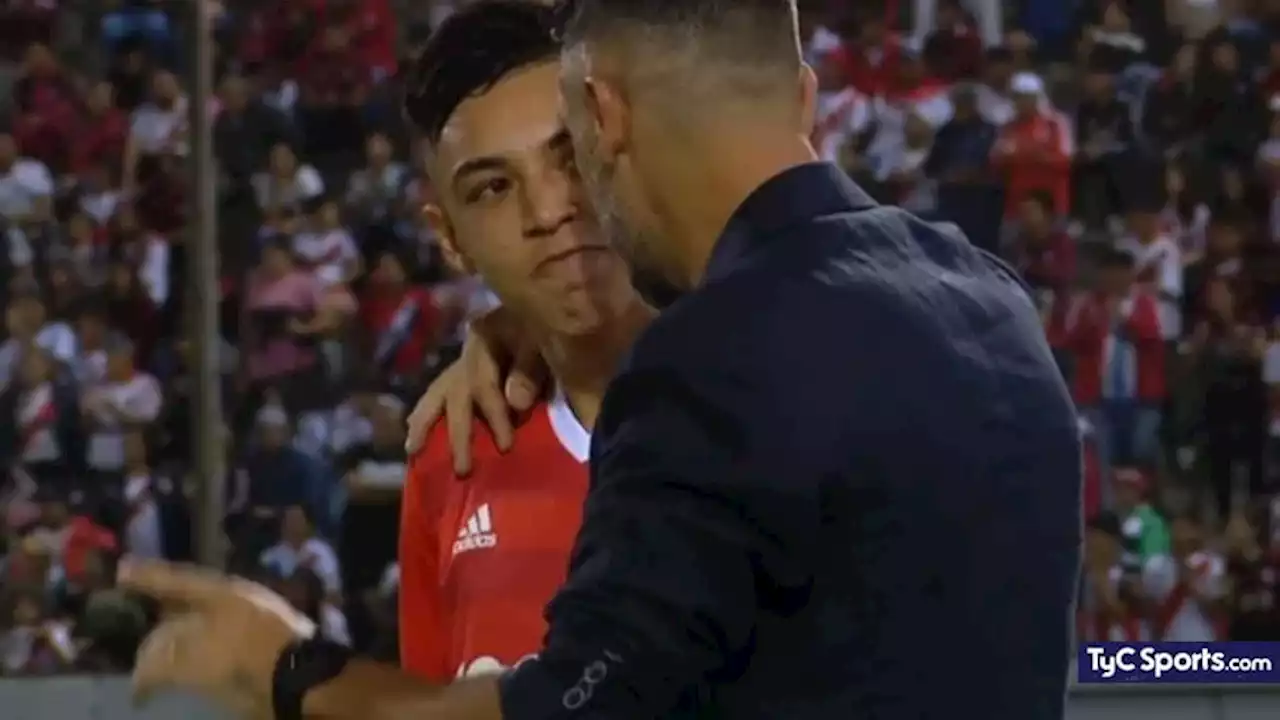 (VIDEO) El debut de Matías Gallardo con la camiseta de River - TyC Sports