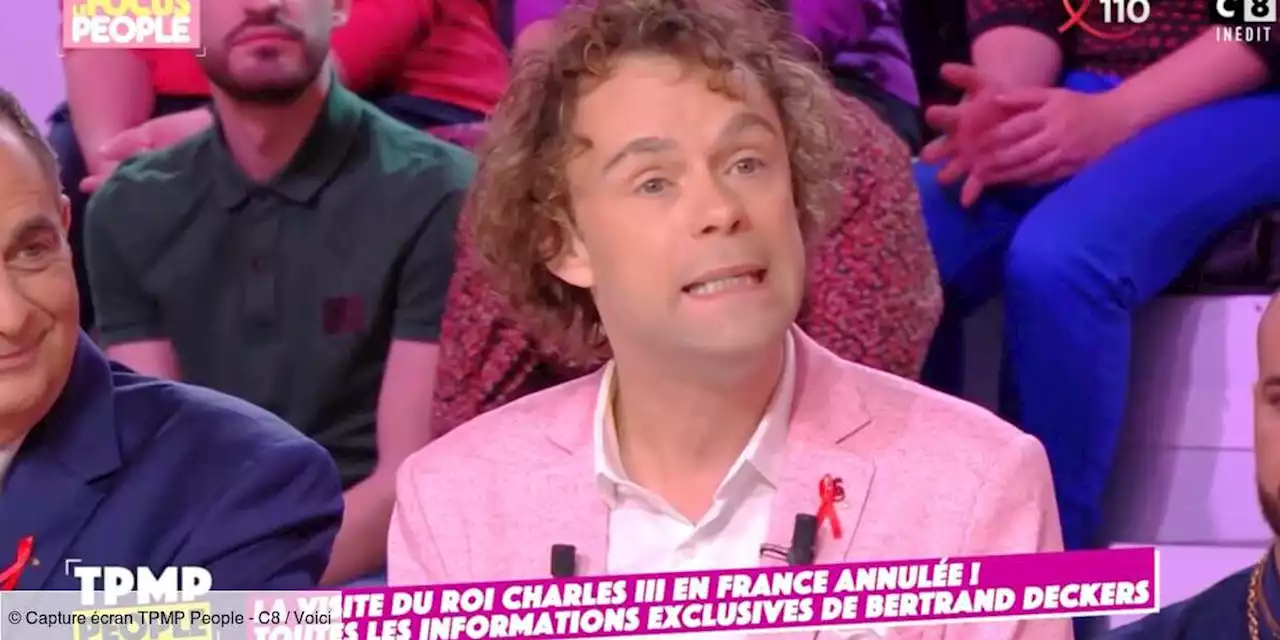 Charles III en danger et « zigouillé » à Paris ? Bertrand Deckers révèle des informations effrayantes dans TPMP People (ZAPTV) - Voici