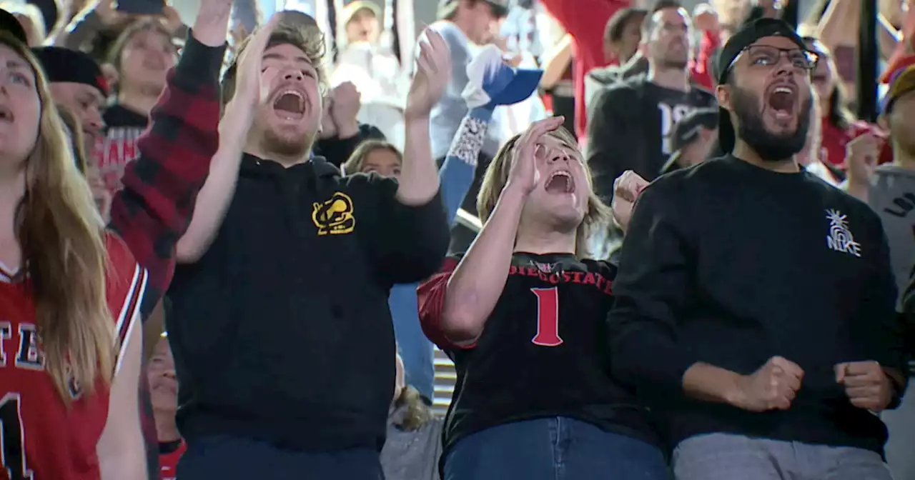 San Diego State fans full of emotions following historic NCAA Tournament win