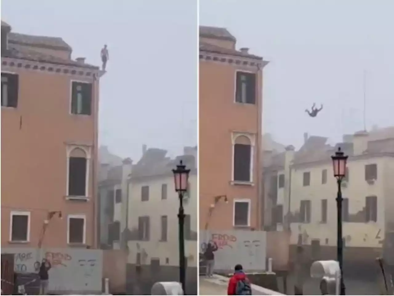 Italian Authorities Are Searching For The “Idiot” Who Jumped Off A...