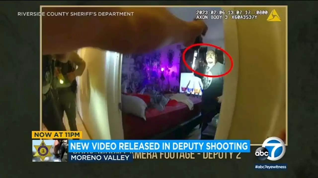 Bodycam video shows moments before Riverside County deputies open fire on man in Moreno Valley