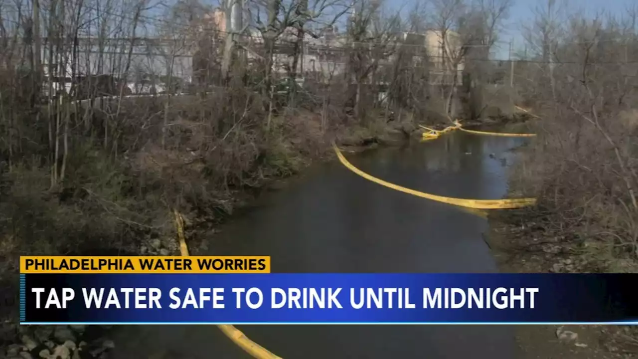 Philadelphia residents stock up on bottled water after chemical spill in Delaware River