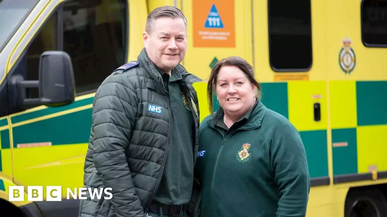 London Ambulance Service: Bexleyheath twins save man's life