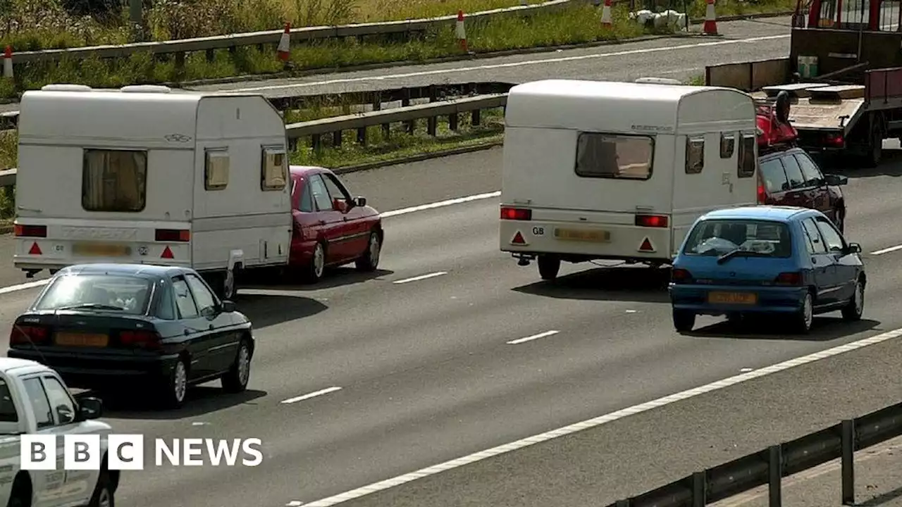 Boy, 14, sentenced for towing caravan down M4