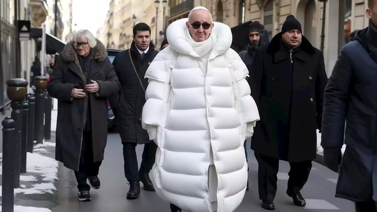 Une image du pape François en doudoune blanche générée par intelligence artificielle devient virale