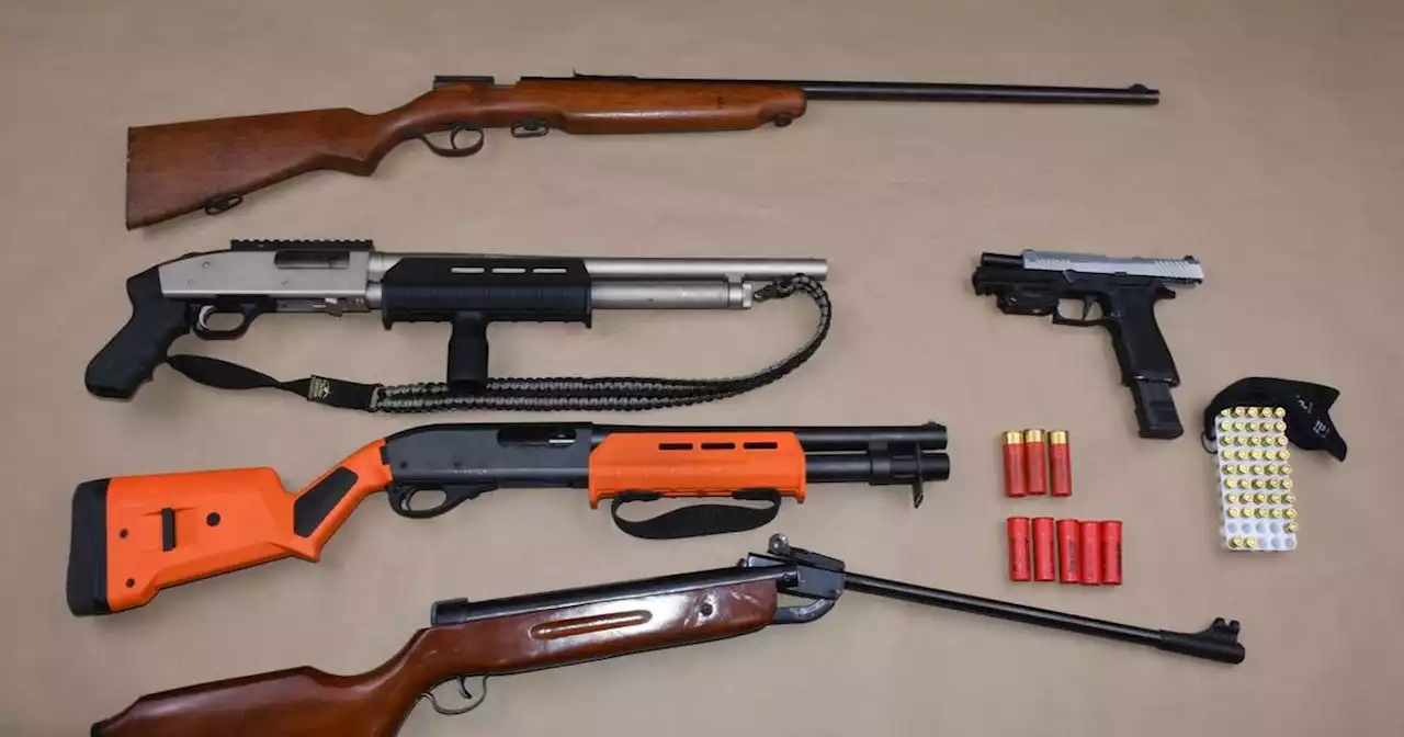 Ontario man on gun ban arrested with an absolute arsenal of guns