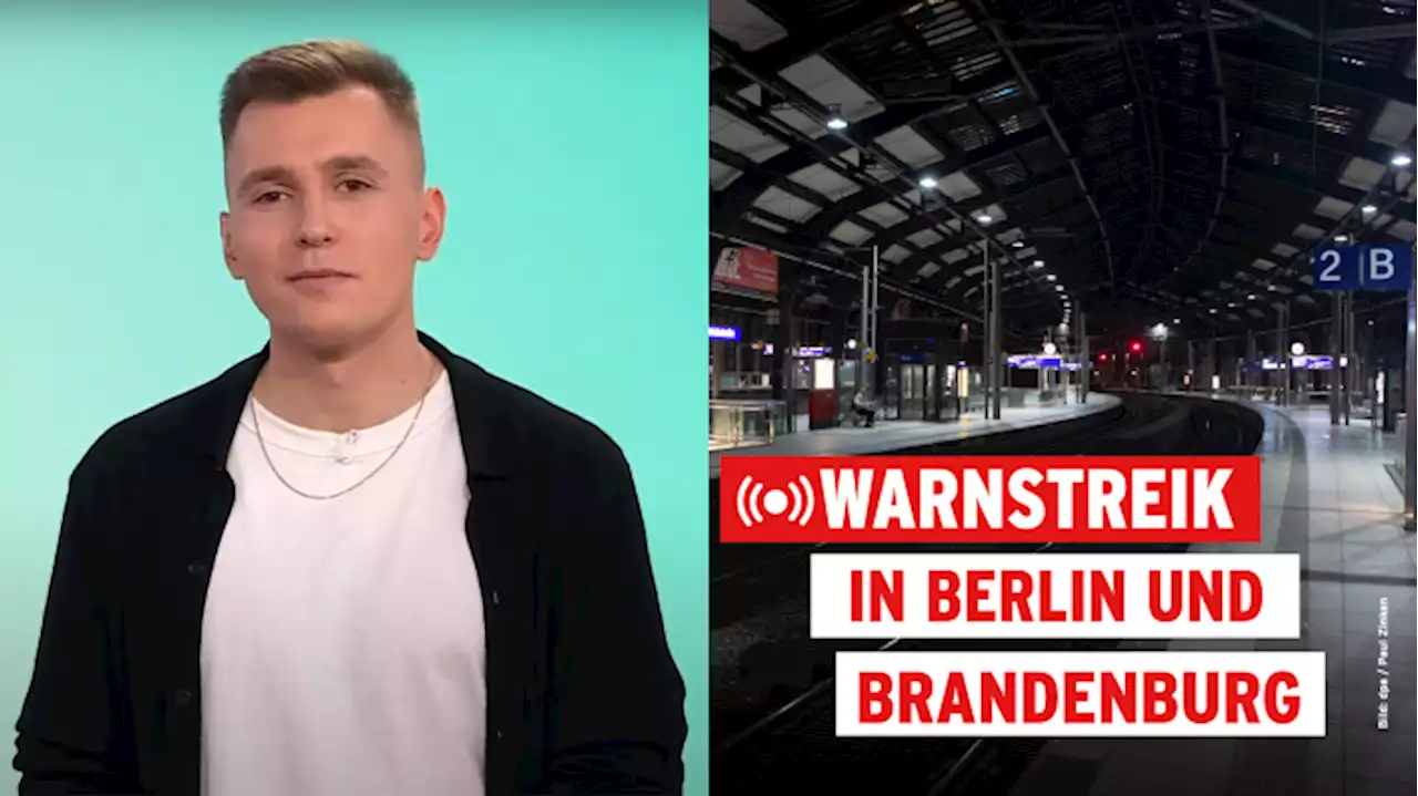 Livestream zum Warnstreik in Berlin und Brandenburg