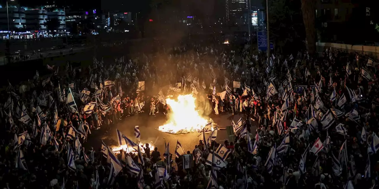 Proteste in Israel nach Entlassung von Verteidigungsminister Galant