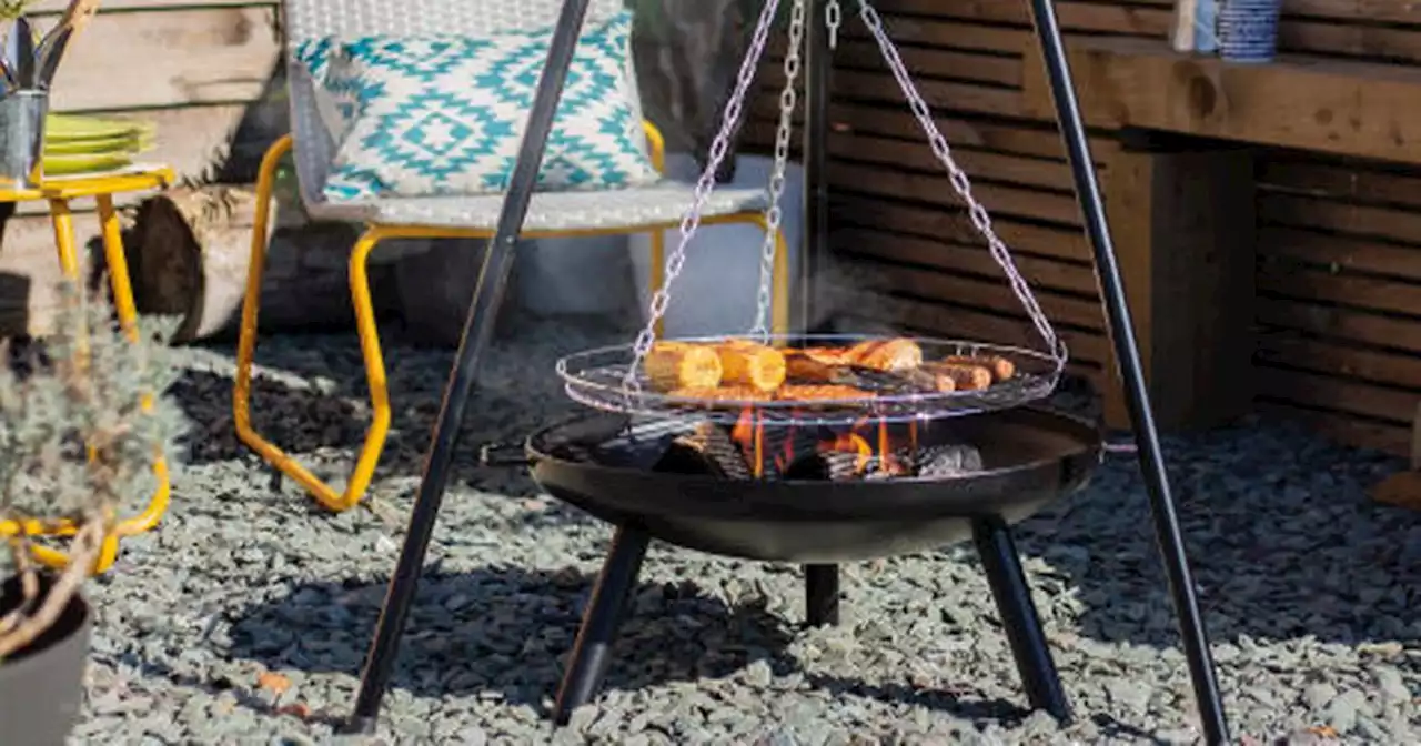 Aldi sale's £35 fire pit attracts glowing reviews as a garden item to 'show off'