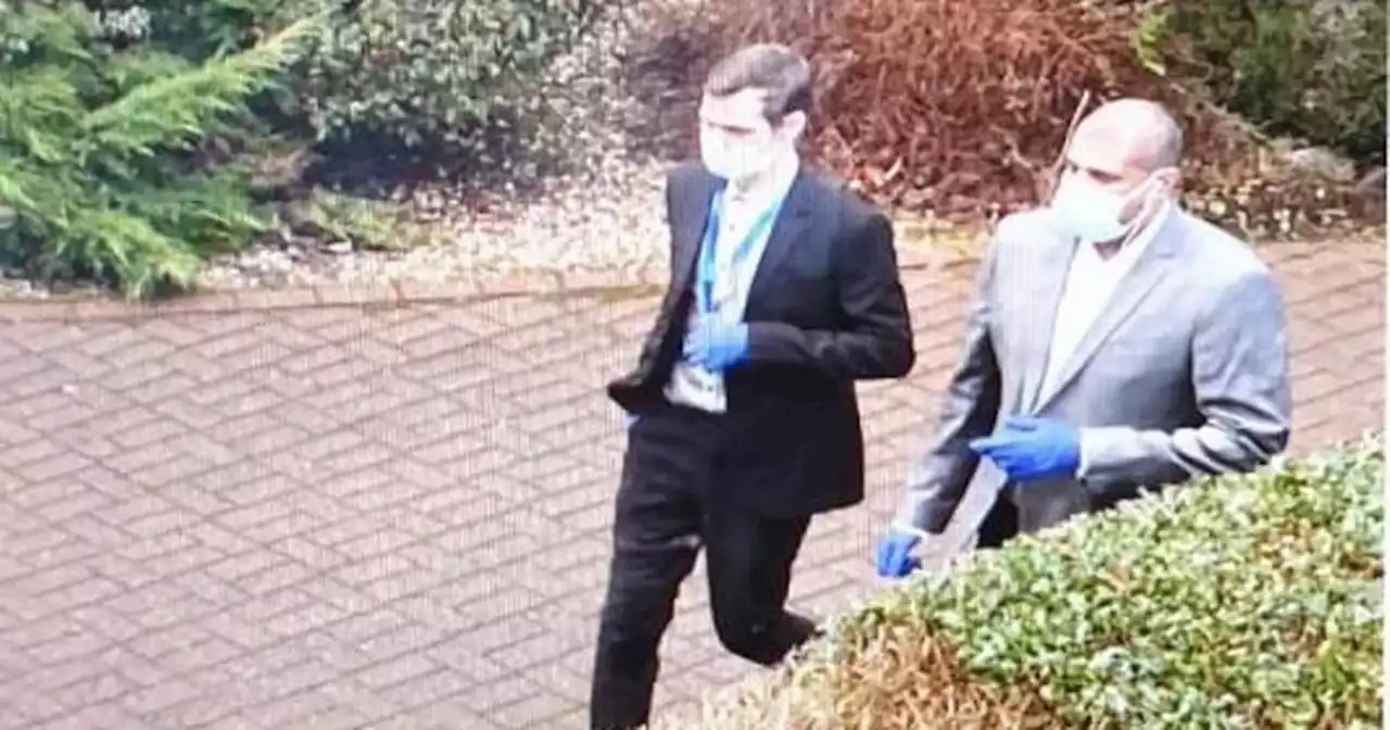 Men in rubber gloves hunted by cops over fraud probe in Scots village