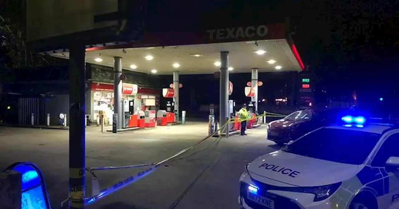 Two men left seriously injured after 'double stabbing' outside petrol station